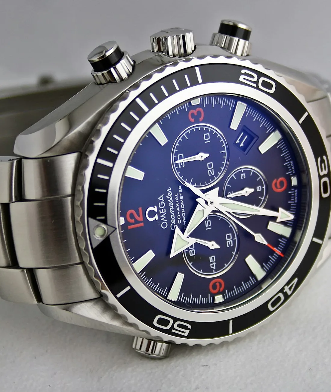 Aurel Chronographe Bleu — detail view