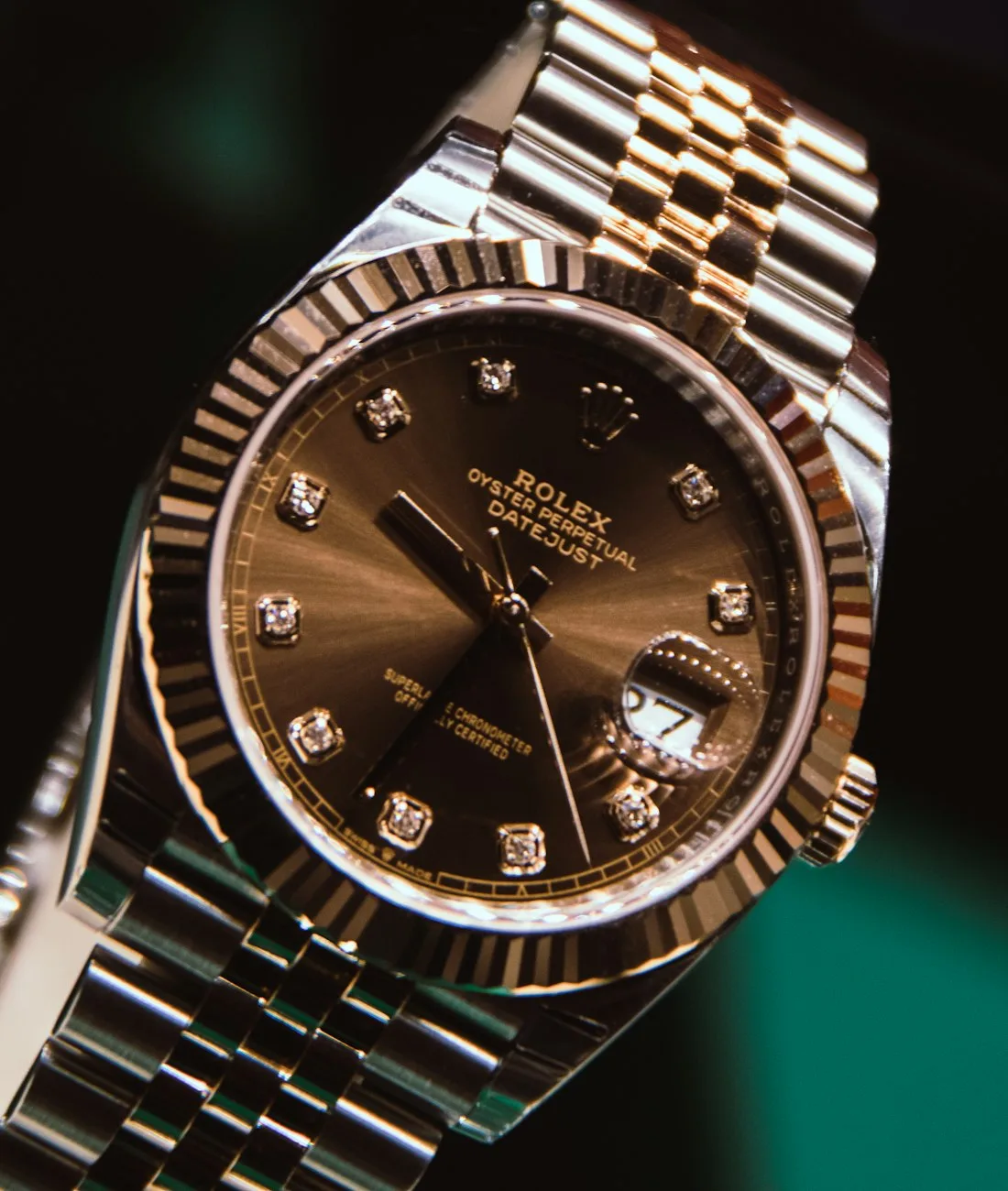 Castellan Grand Date 36 — detail view